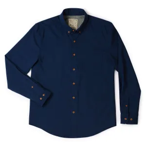 Navy – BorlandFlex™ Long Sleeve Flannel