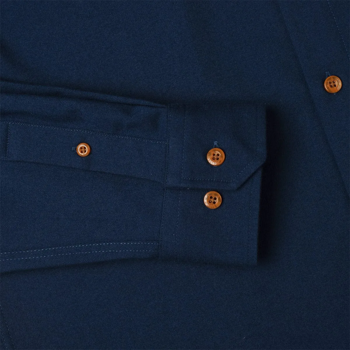 Navy – BorlandFlex™ Long Sleeve Flannel