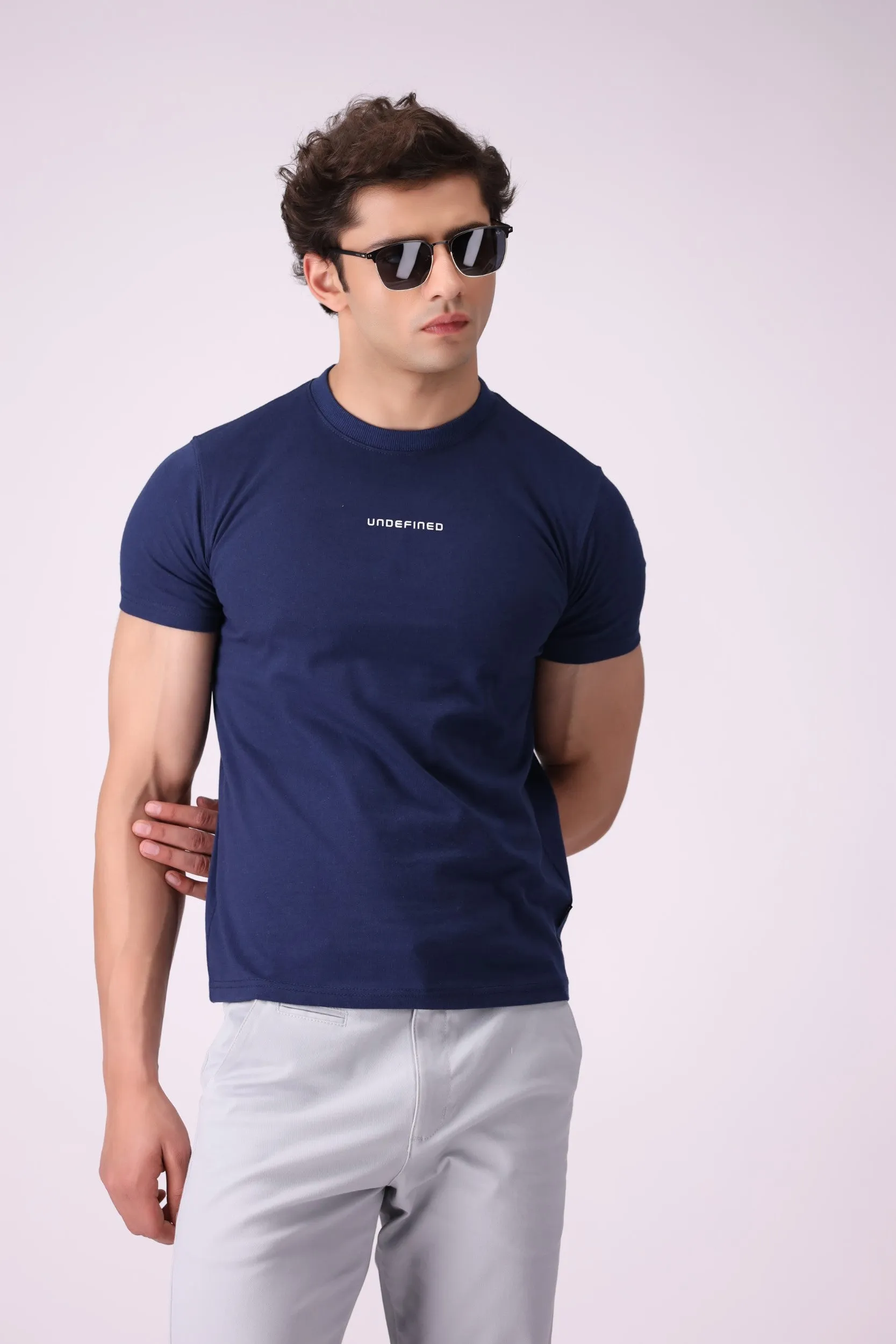 Navy Graphic T-Shirt