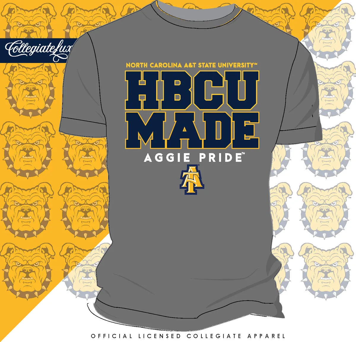 NC A&T AGGIES | HBCU MADE Unisex Tees (**)