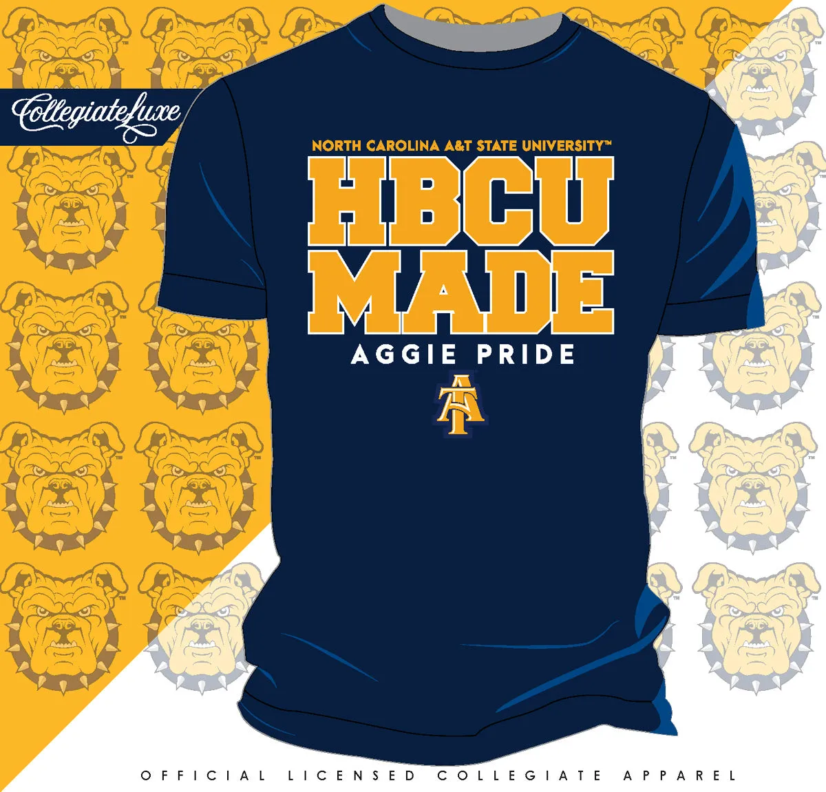 NC A&T AGGIES | HBCU MADE Unisex Tees (**)
