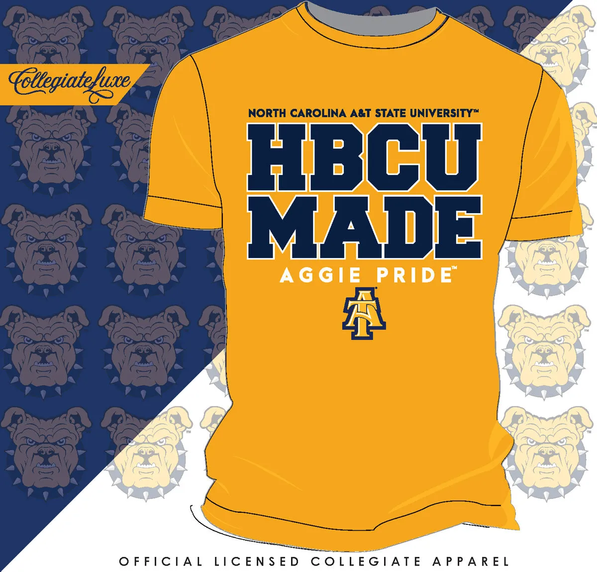 NC A&T AGGIES | HBCU MADE Unisex Tees (**)