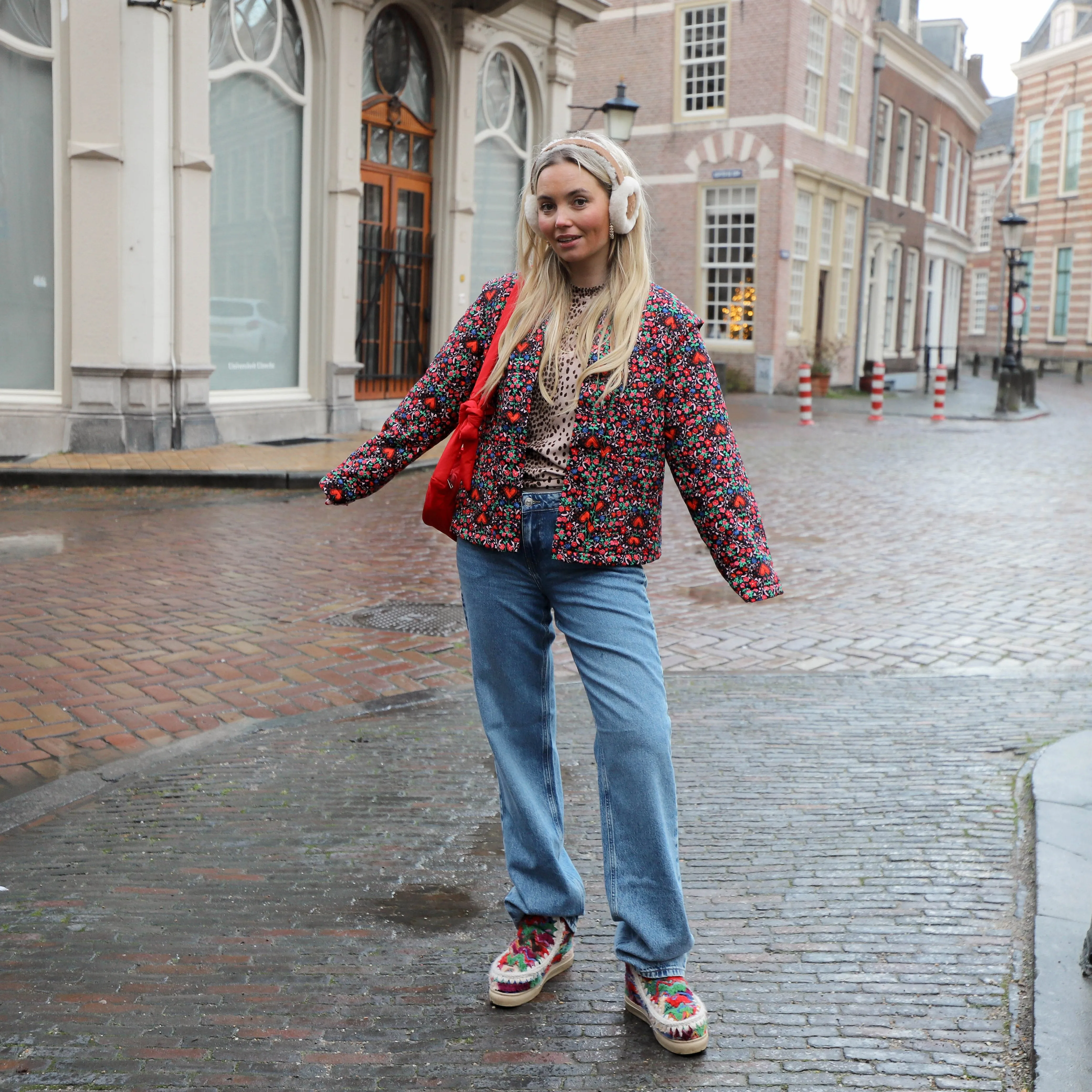 Noelle straight jeans light blue