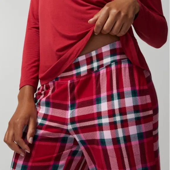 NWT Soma COOL NIGHTS Long Sleeve Pj Set