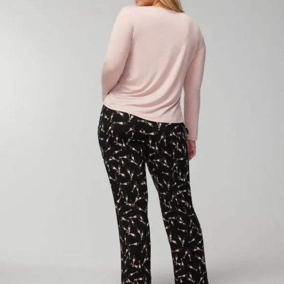 NWT Soma COOL NIGHTS Long Sleeve Pj Set