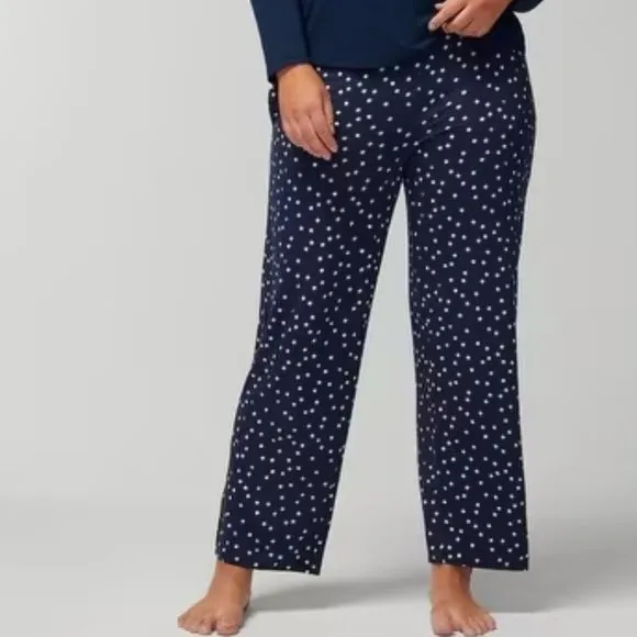 NWT Soma COOL NIGHTS Long Sleeve Pj Set