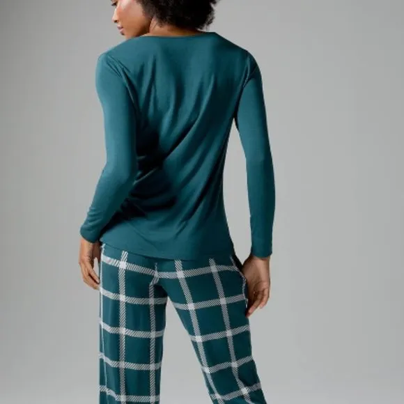 NWT Soma COOL NIGHTS Long Sleeve Pj Set