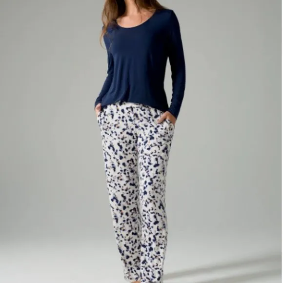 NWT Soma COOL NIGHTS Long Sleeve Pj Set