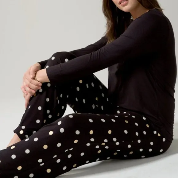 NWT Soma COOL NIGHTS Long Sleeve Pj Set
