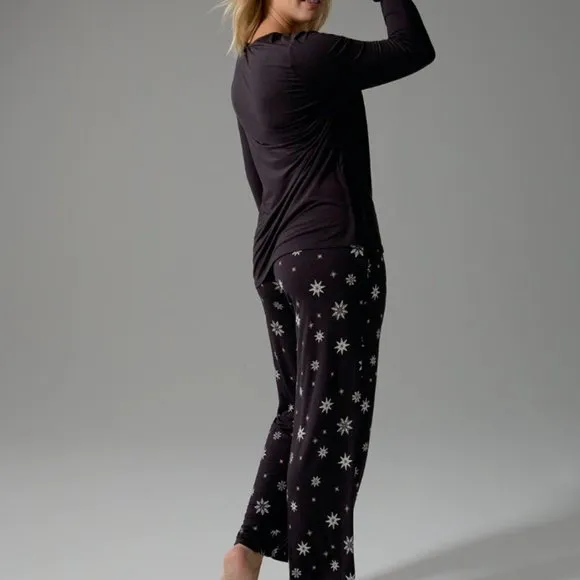 NWT Soma COOL NIGHTS Long Sleeve Pj Set