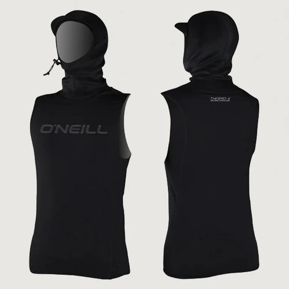 O'Neill Thermo-X Vest with Neoprene Hood Black