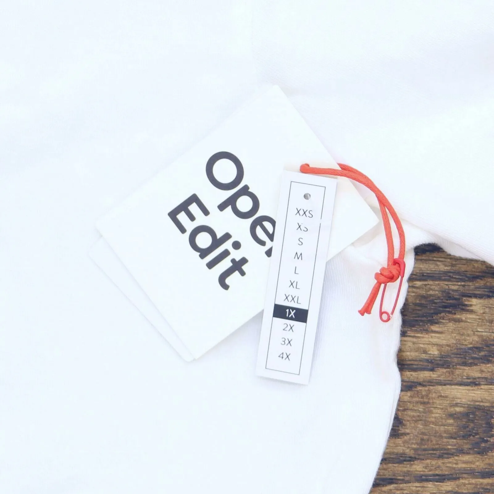 Open Edit Women's Plus Size Boxy Cropped T-Shirt