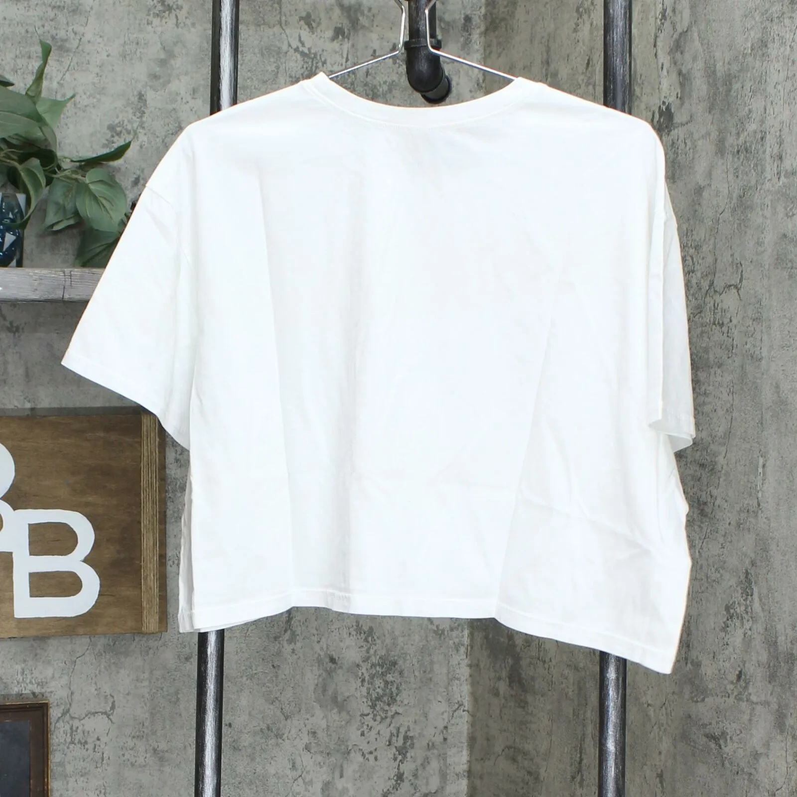 Open Edit Women's Plus Size Boxy Cropped T-Shirt