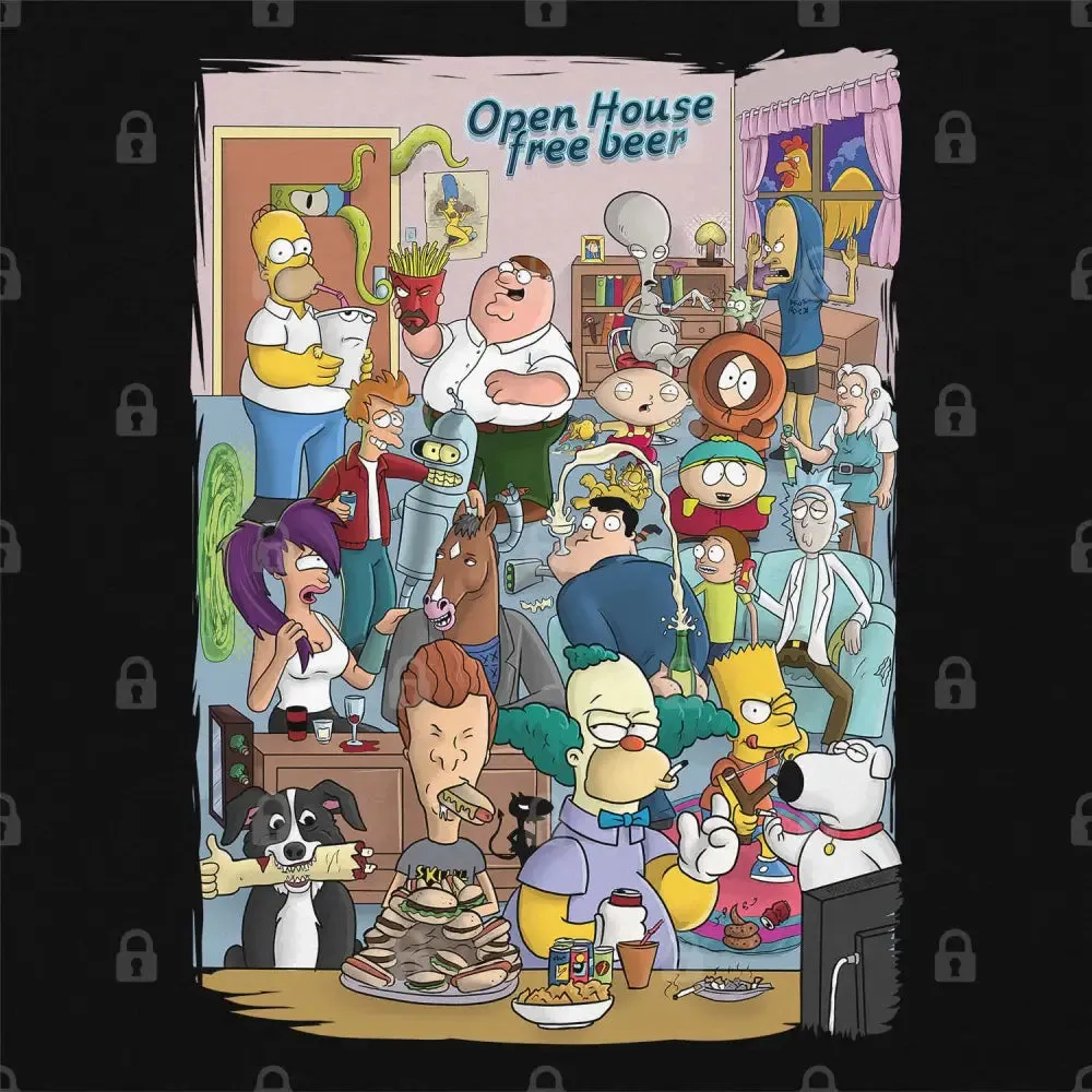 Open House Free Beer T-Shirt