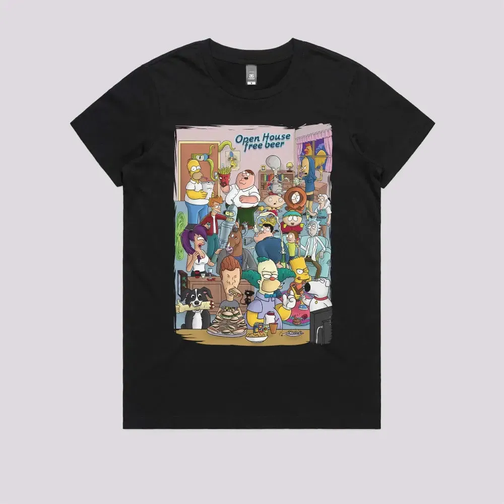 Open House Free Beer T-Shirt