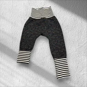 Pantalons évolutifs - Dinosaures multicolores