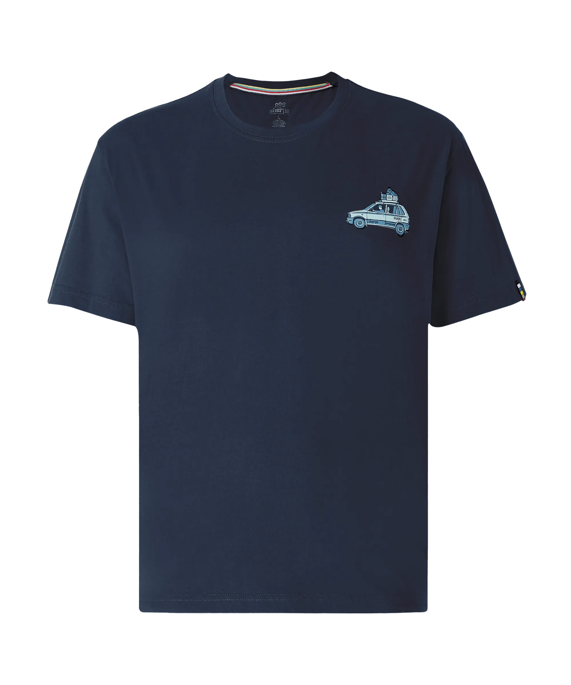 Parsa T-Shirt - Rathee Blue Taxi