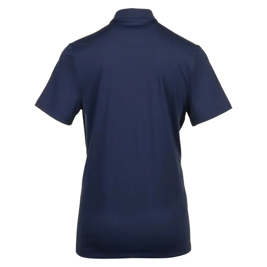 Penguin Got Game Stripe Golf Polo Shirt