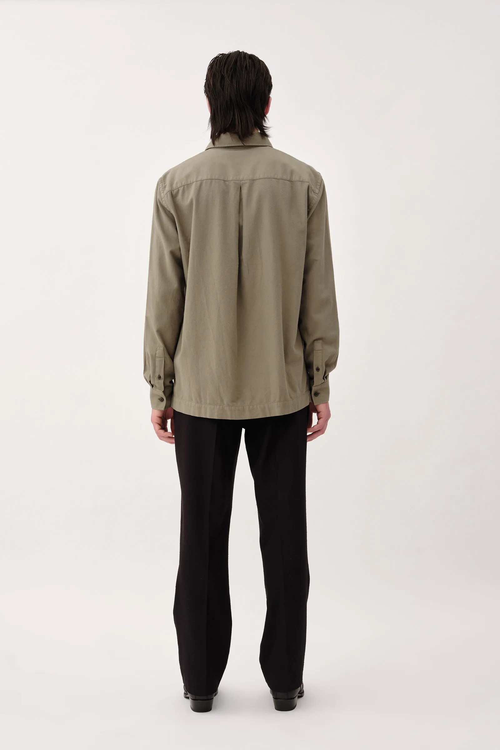 Penzo Brushed Flannel - Vetiver