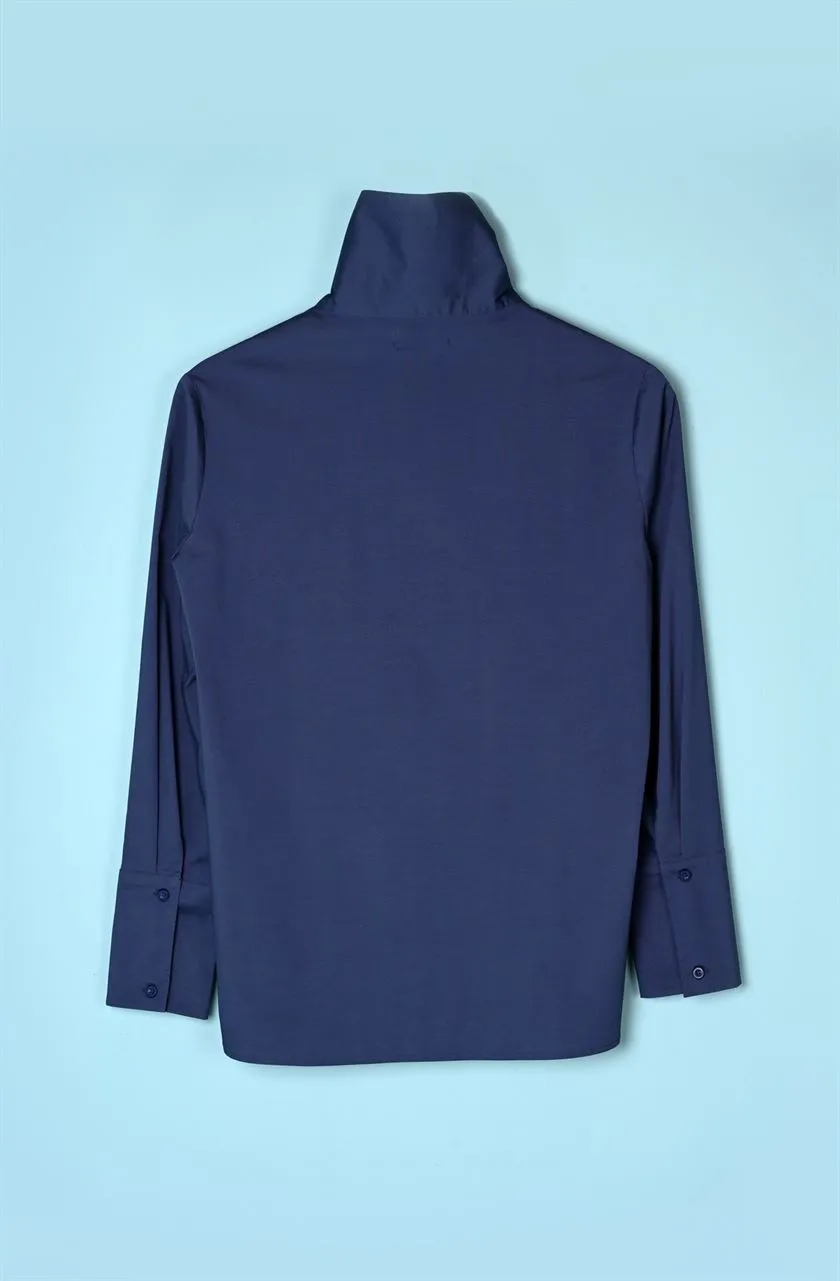 Perona   I   Womenshirts & Topshirts-Keanna-Pwa-Fv21-1103-Navy  AS7972