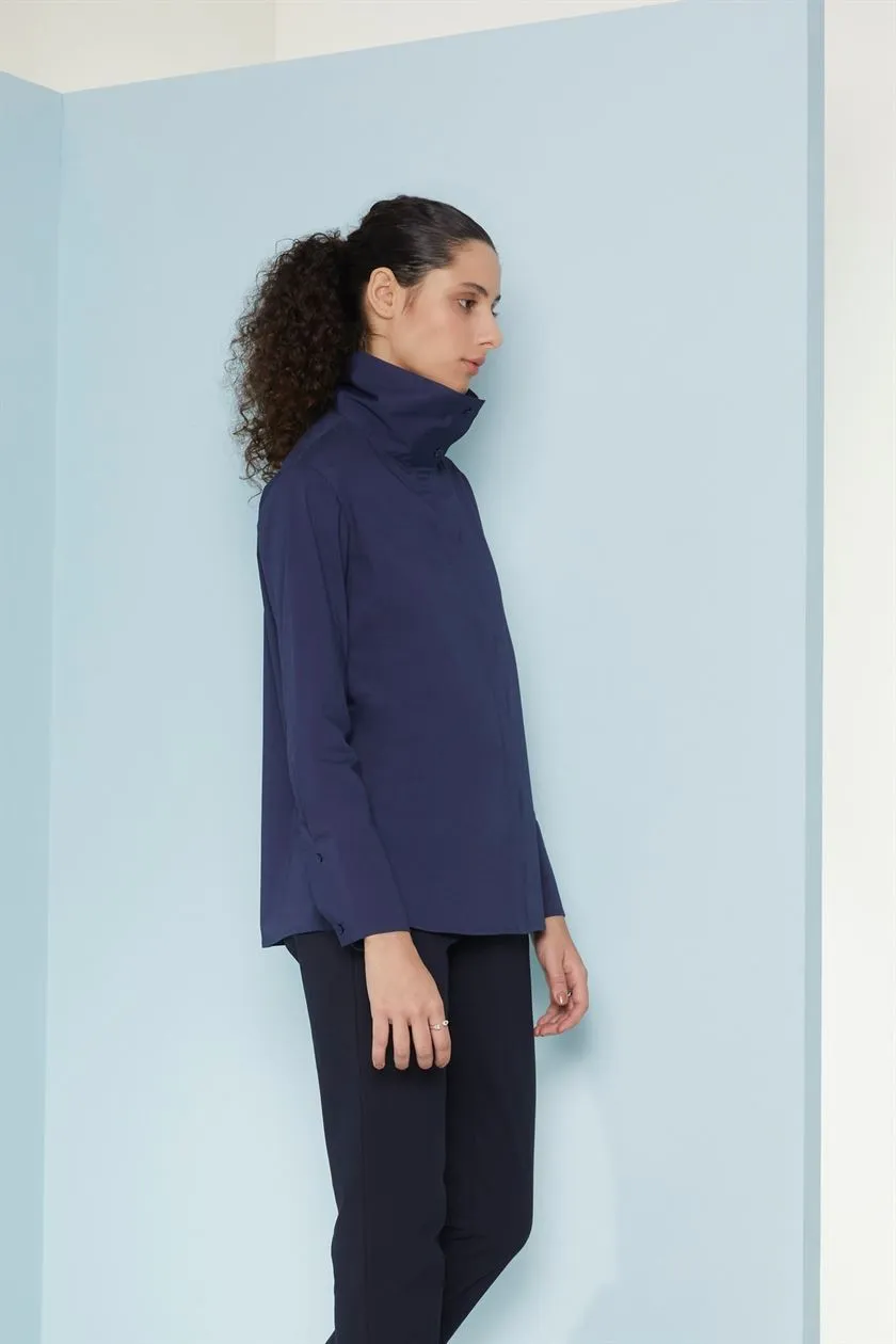 Perona   I   Womenshirts & Topshirts-Keanna-Pwa-Fv21-1103-Navy  AS7972