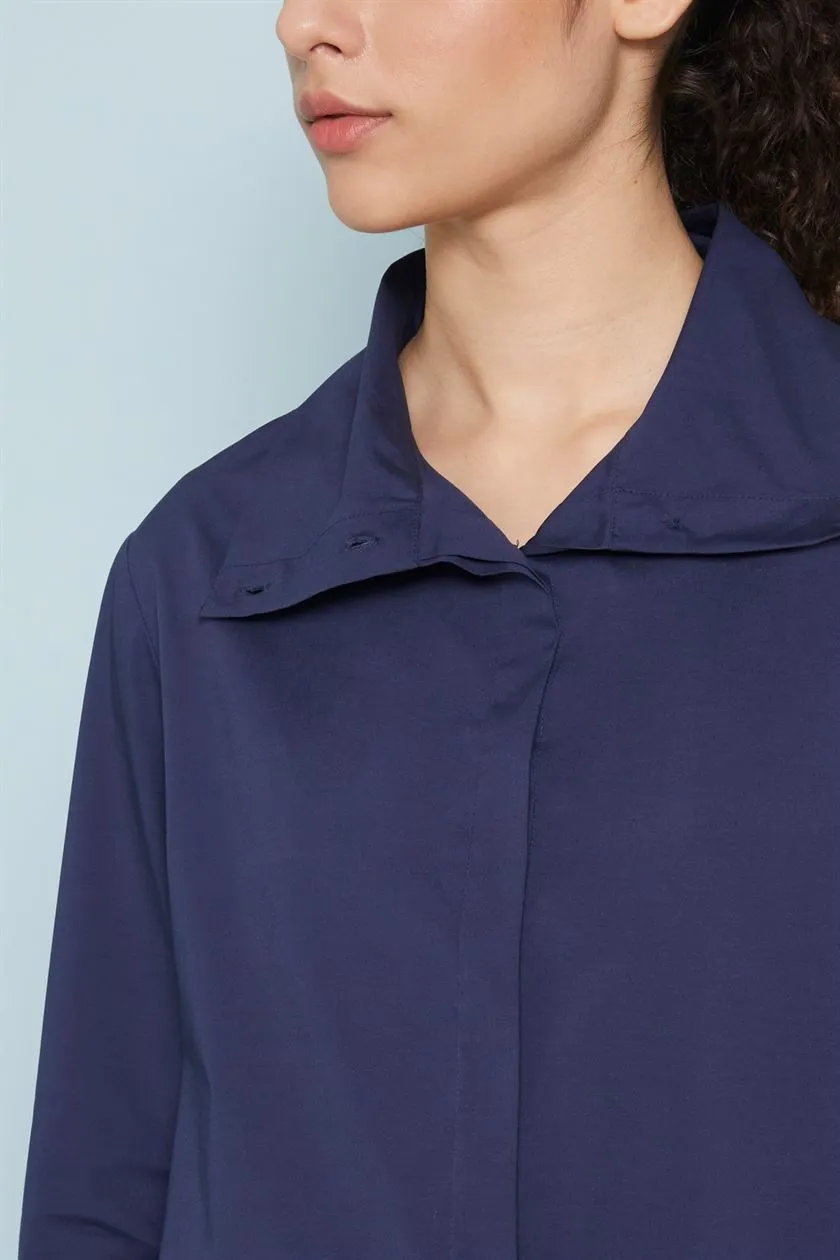Perona   I   Womenshirts & Topshirts-Keanna-Pwa-Fv21-1103-Navy  AS7972
