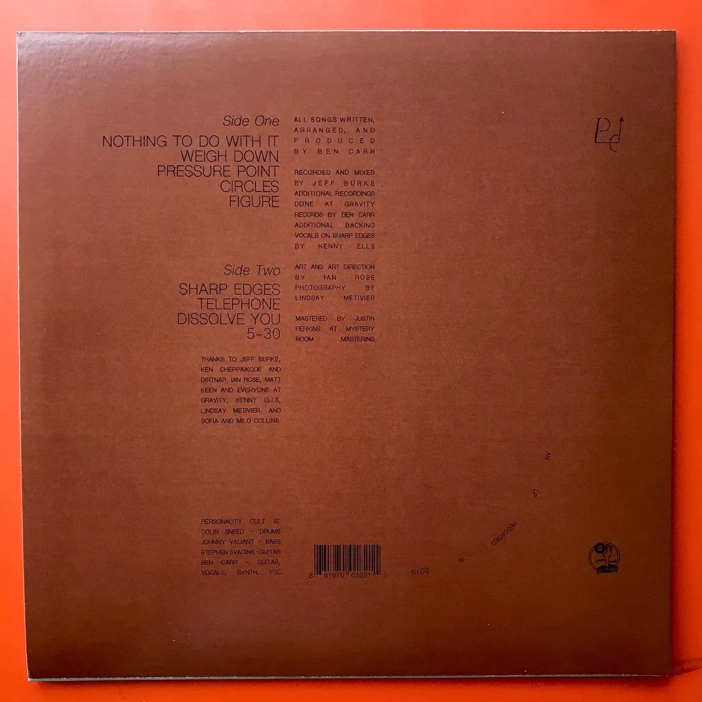 Personality Cult – New Arrows [BLACK VINYL] – New LP
