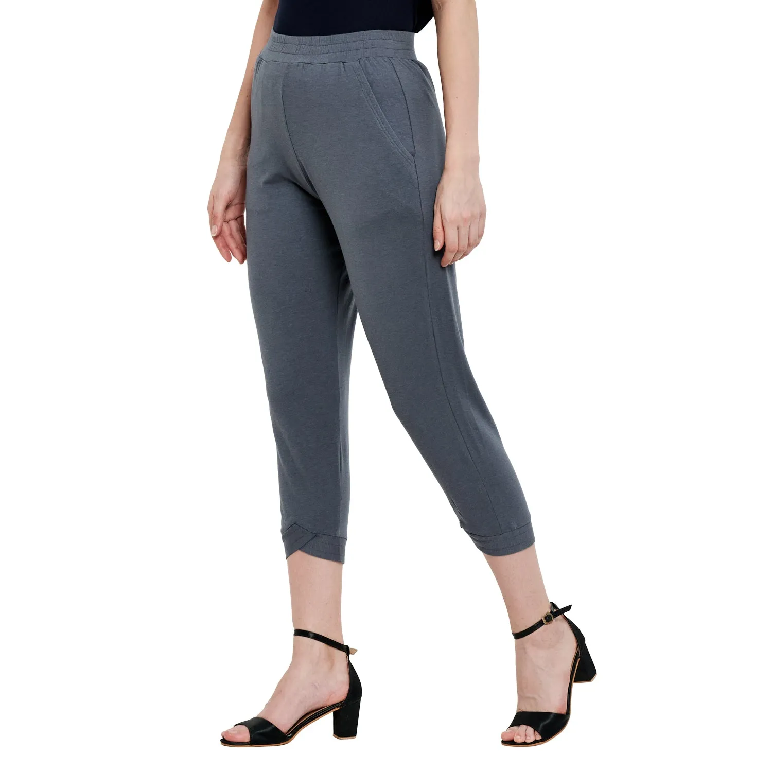 PETAL DETAILED PANT ( PAPERCORN)