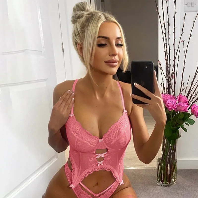 pink cute camisole  KF83905