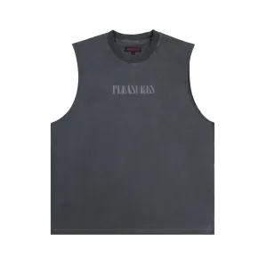 Pleasures Onyx Sleeveless Shirt 'Faded Black'