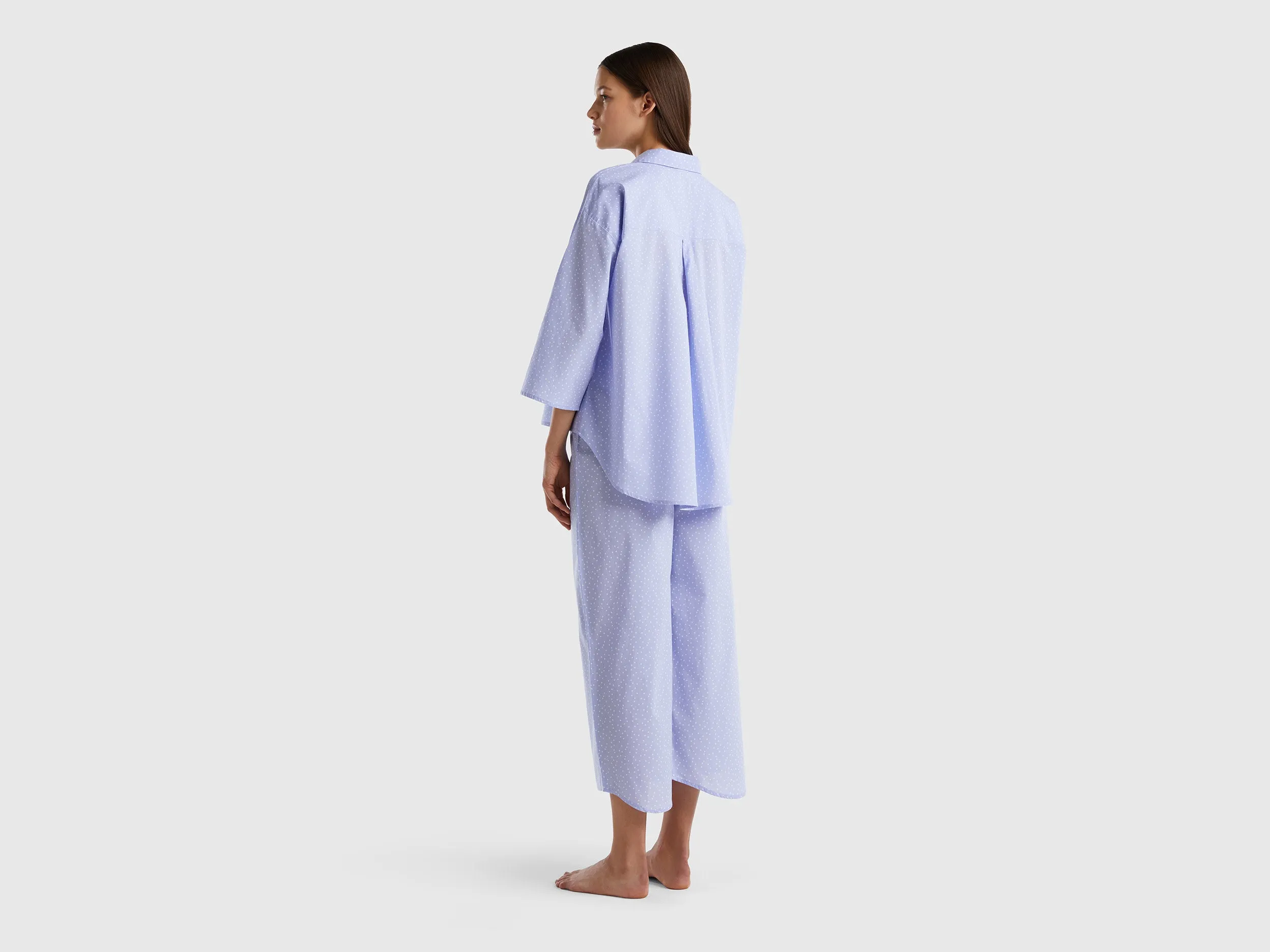 POLKA DOT PYJAMAS IN COTTON