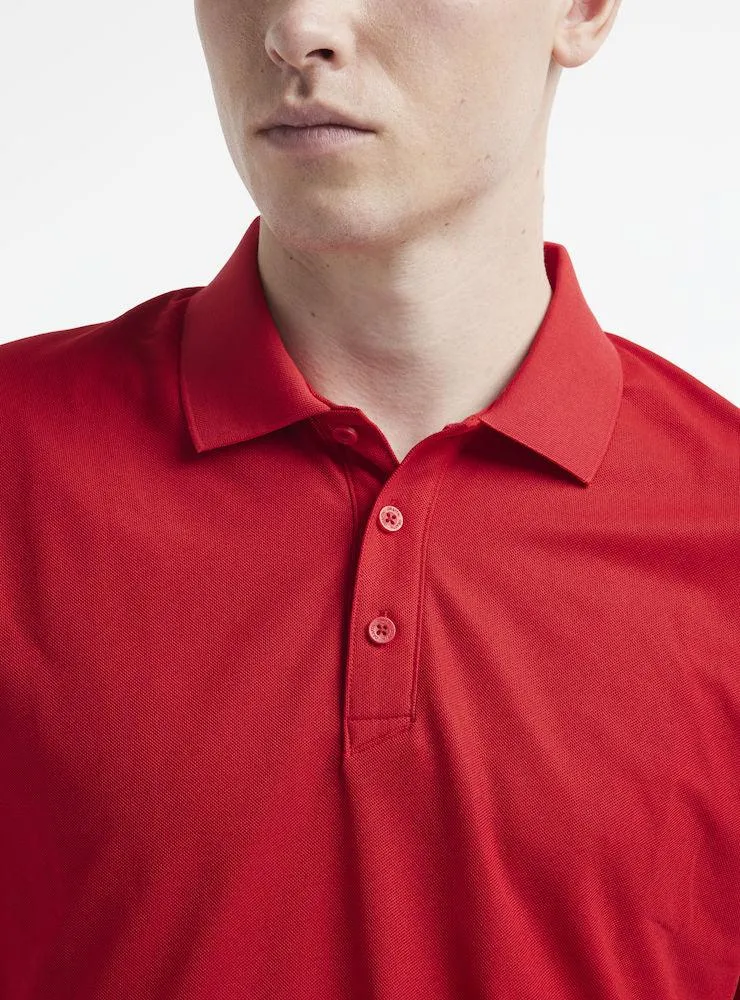 POLO CRAFT UOMO MAGLIA UOMO MAN TEE SPORTWEAR ROSSA BRIGHT RED