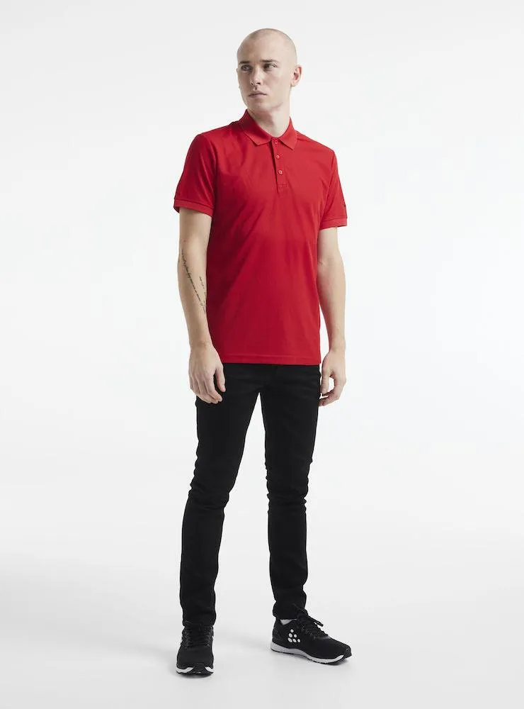 POLO CRAFT UOMO MAGLIA UOMO MAN TEE SPORTWEAR ROSSA BRIGHT RED