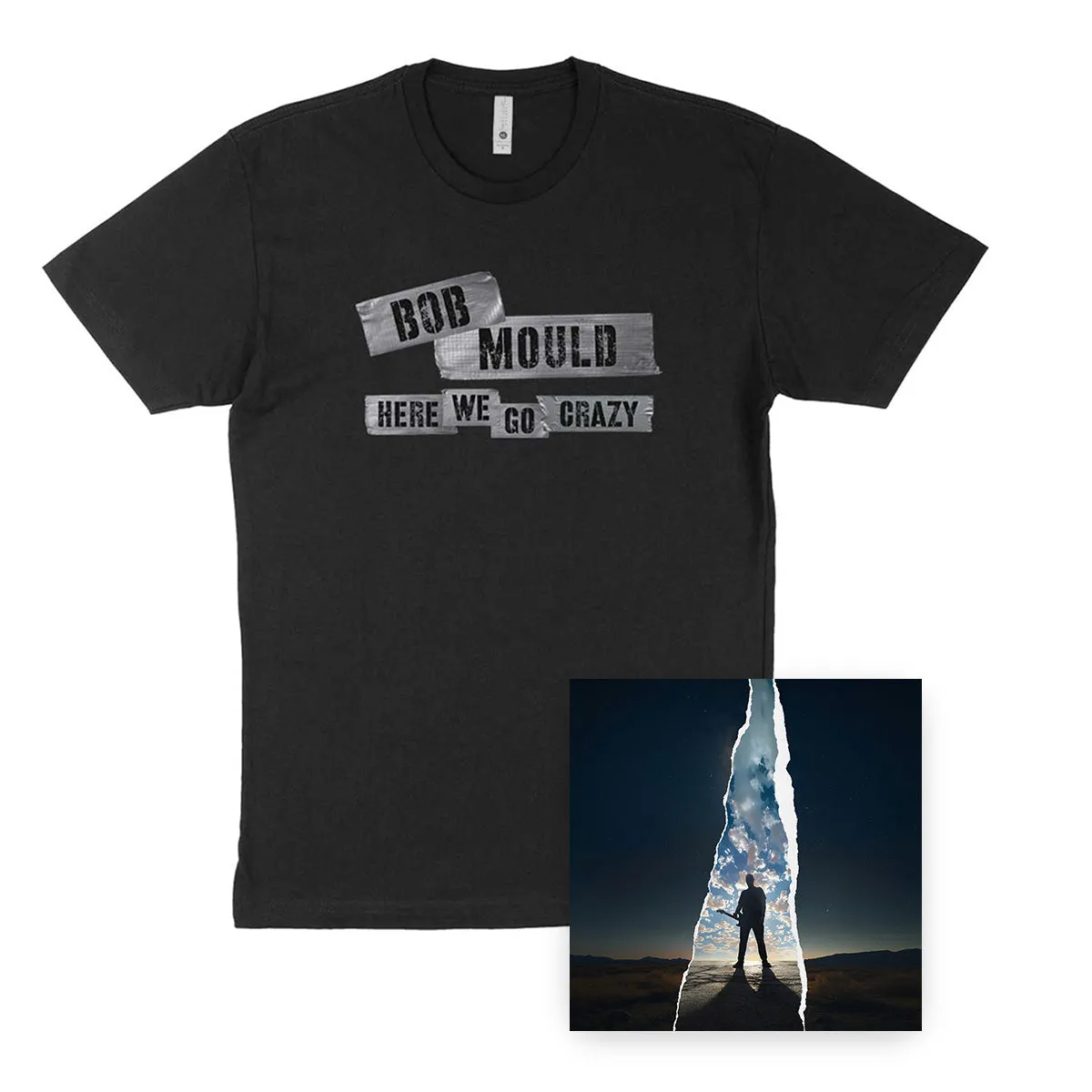 (PRE-ORDER) Here We Go Crazy CD   Tape T-Shirt Bundle