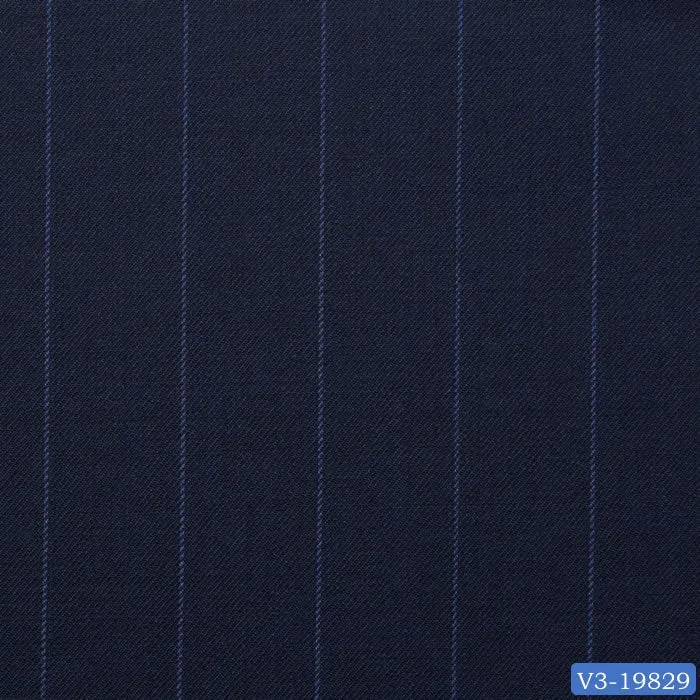 Prussian Blue with Light Stripe Vest
