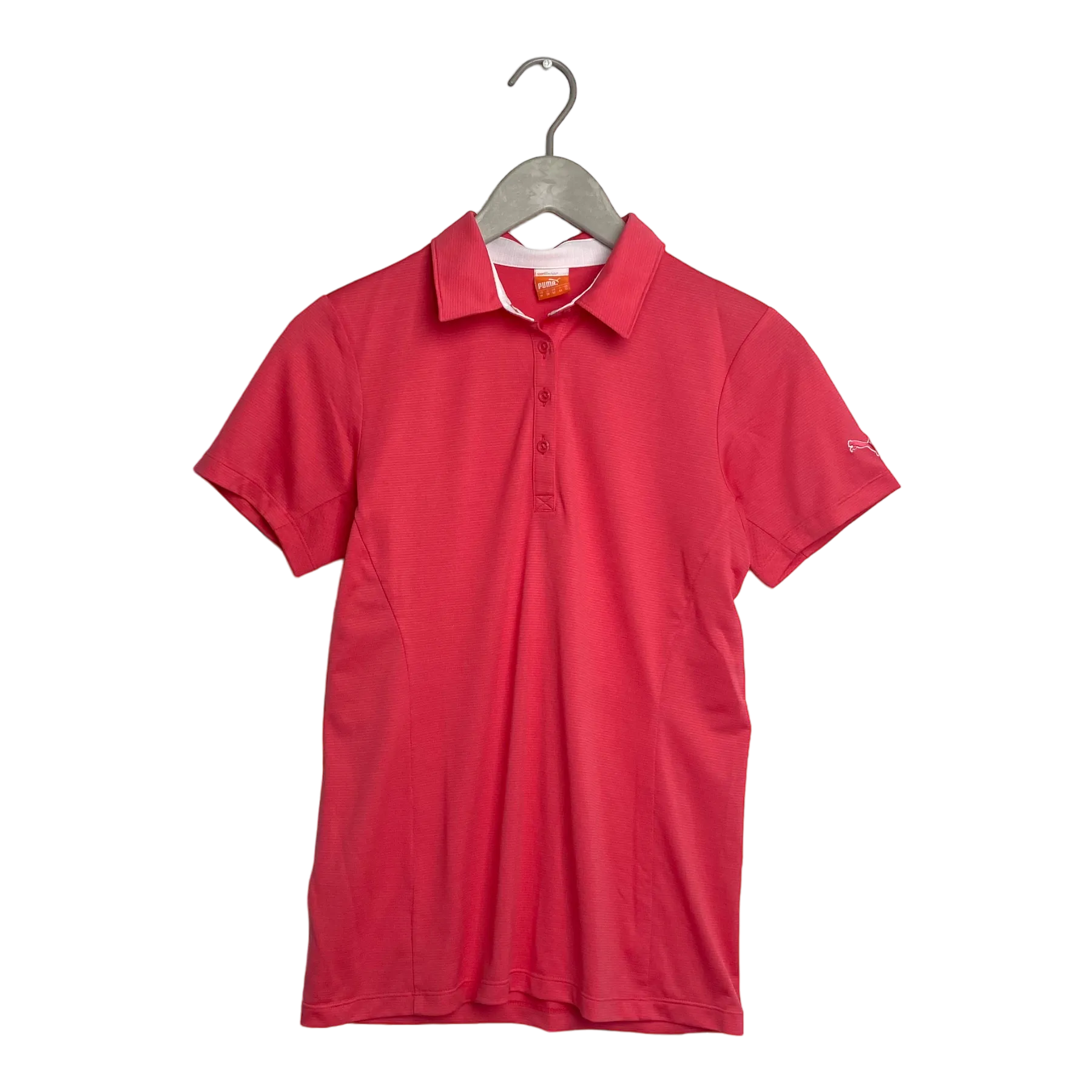 Puma collar shirt, pink | woman M