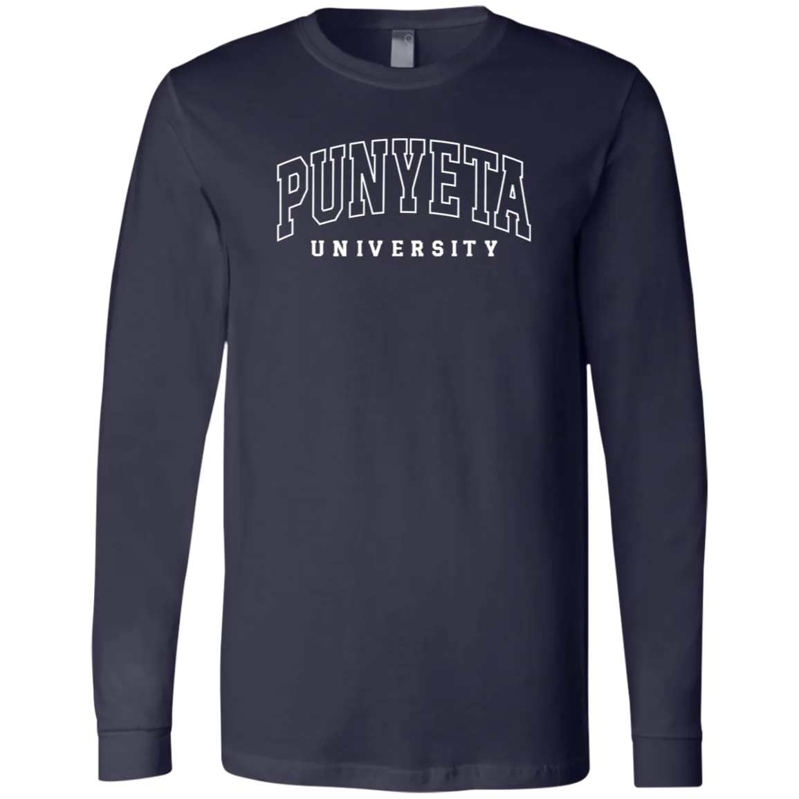 Punyeta University Unisex Jersey Long Sleeve T-Shirt