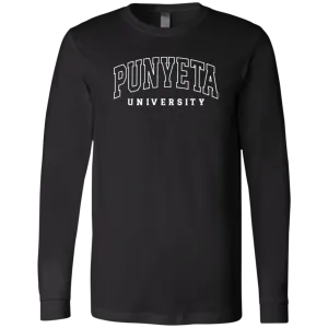 Punyeta University Unisex Jersey Long Sleeve T-Shirt