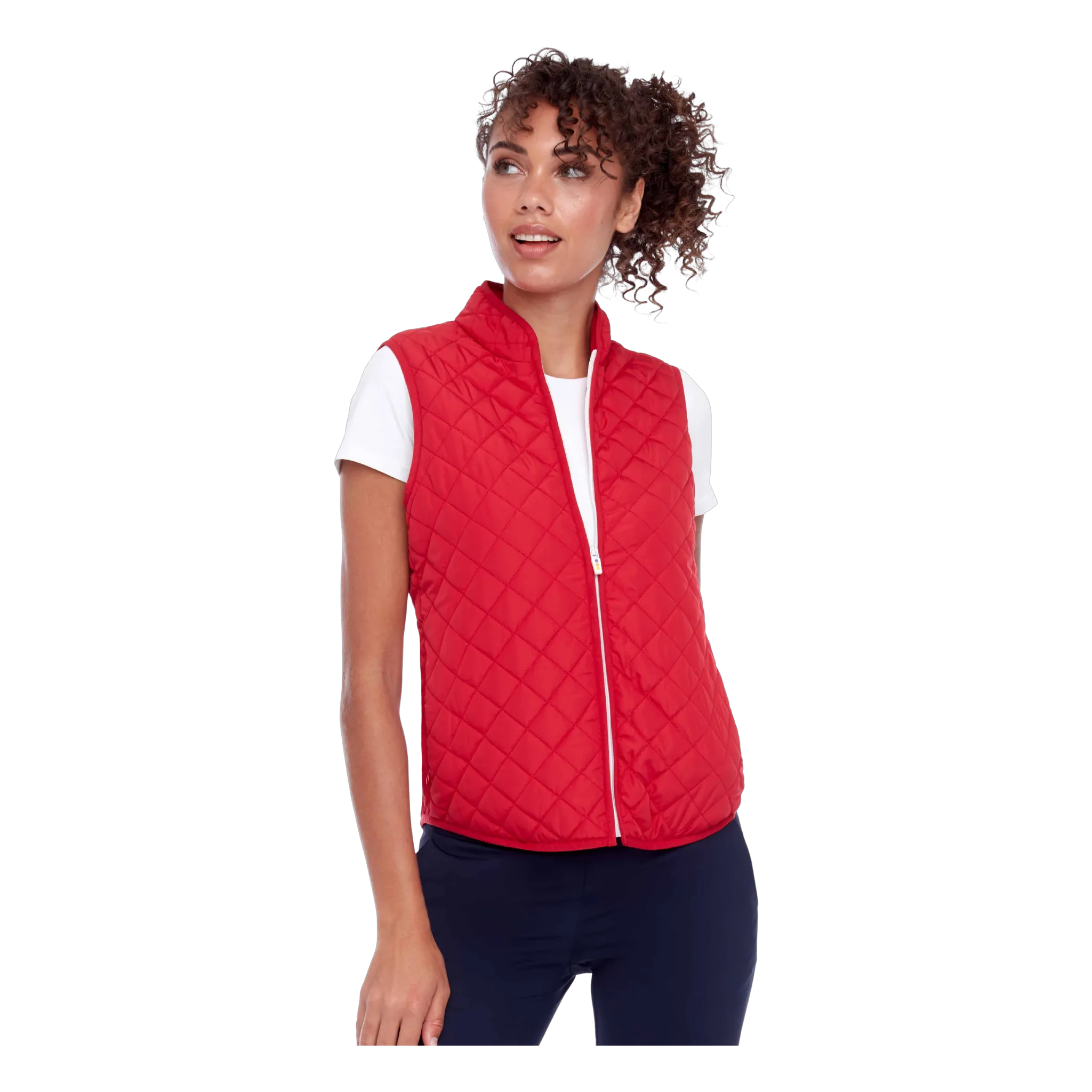 Quilted Zip-Up Vest