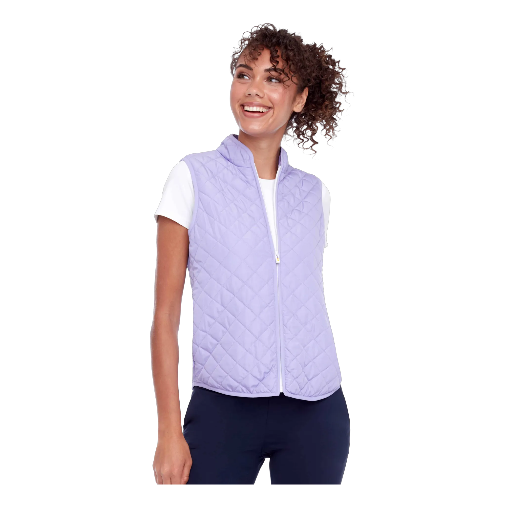 Quilted Zip-Up Vest