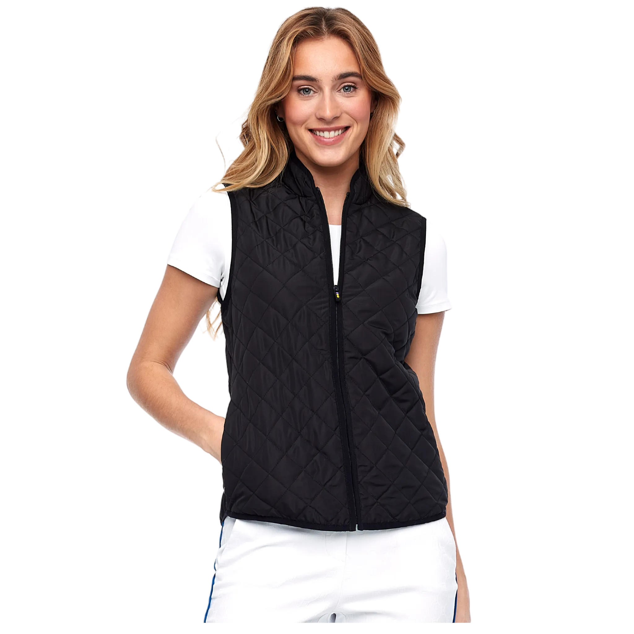 Quilted Zip-Up Vest