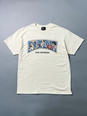 "Lost in the Old School" Tee in Natural