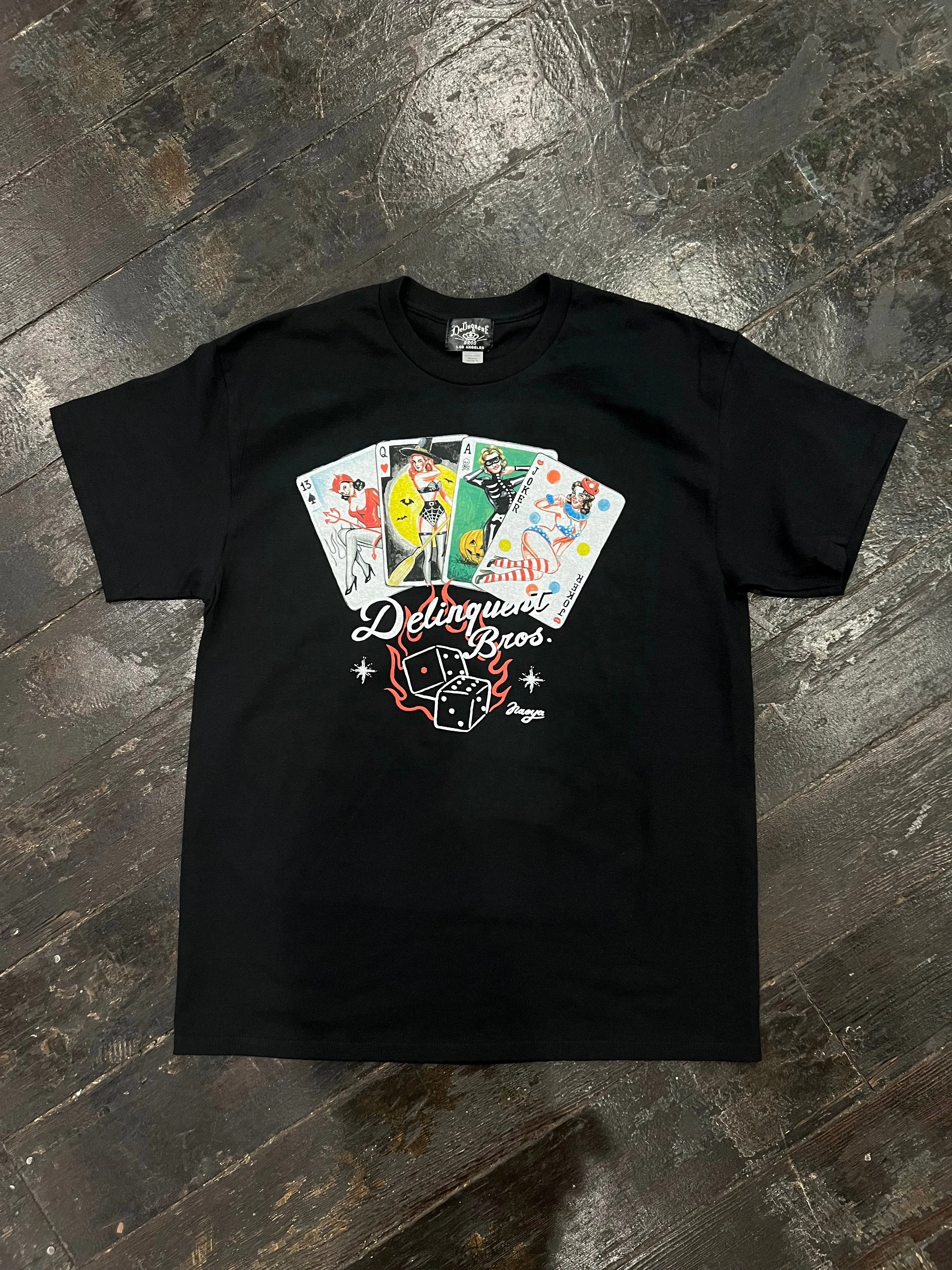 "Never Lose" Tee in Black