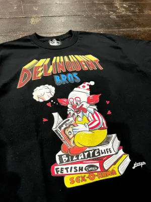 "Perv-O the Clown" Tee in Black
