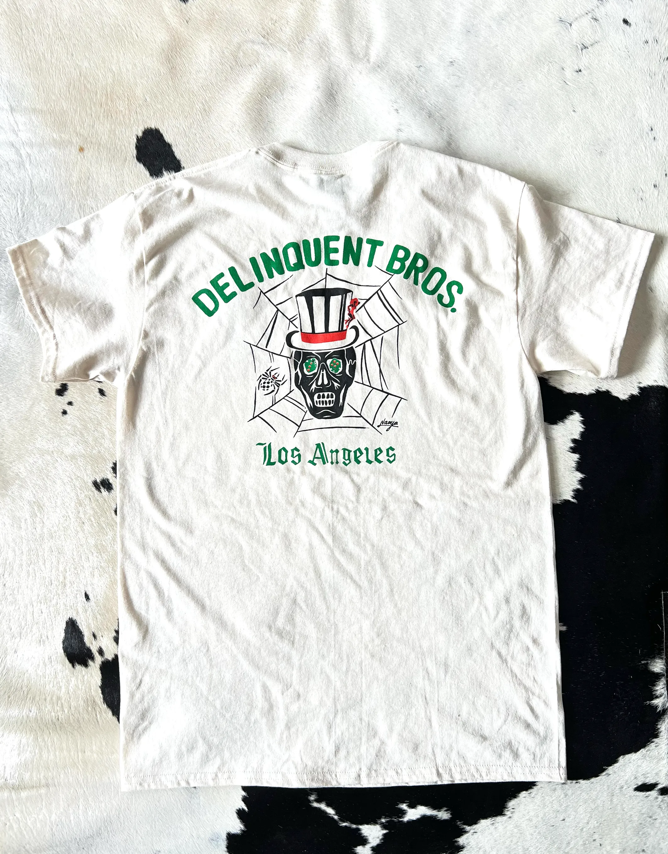 "The Wild One" Tee in Natural