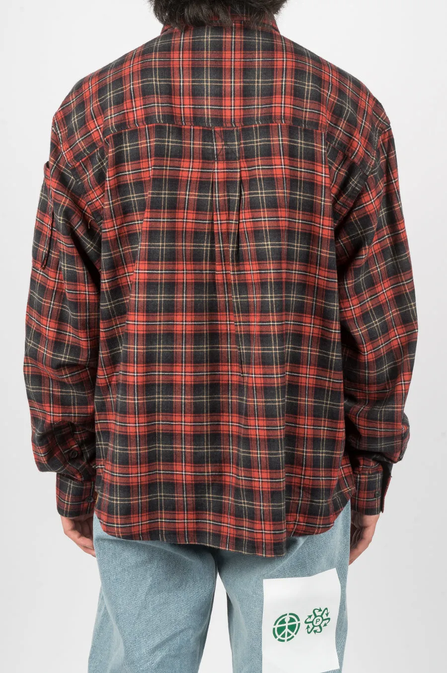 RASSVET FLANNEL SHIRT RED