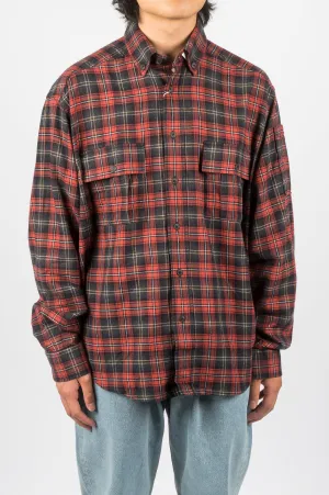 RASSVET FLANNEL SHIRT RED