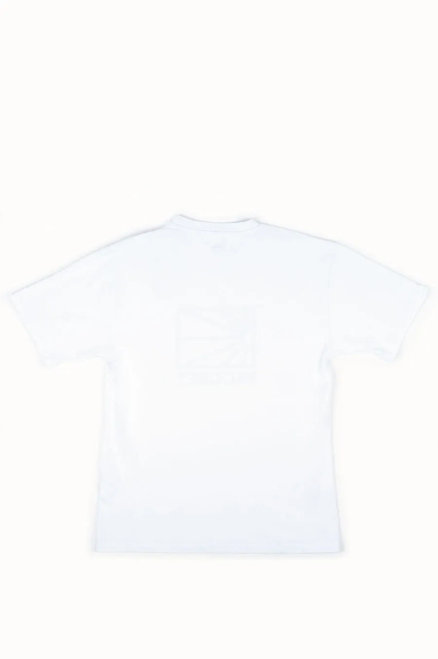 RASSVET MENS COTTON LOGO T-SHIRT WHITE