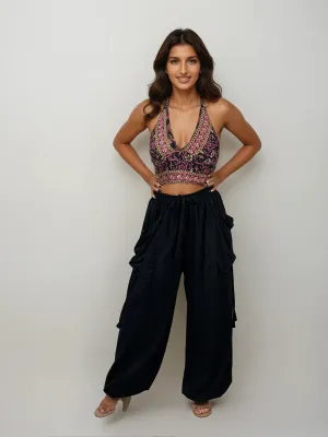 Rayon Pocket Pants