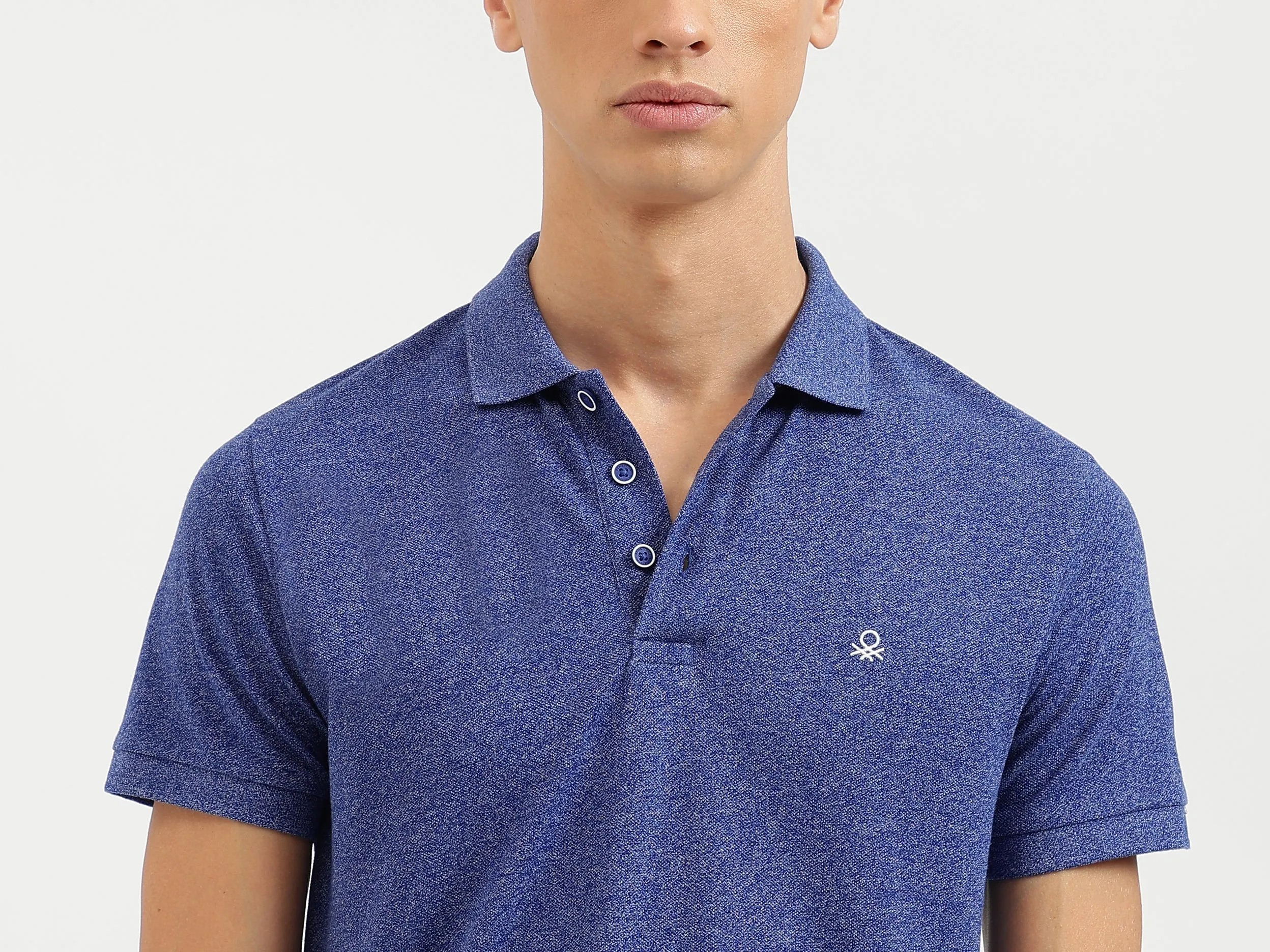 Regular Fit Collared Solid Polo T-Shirt
